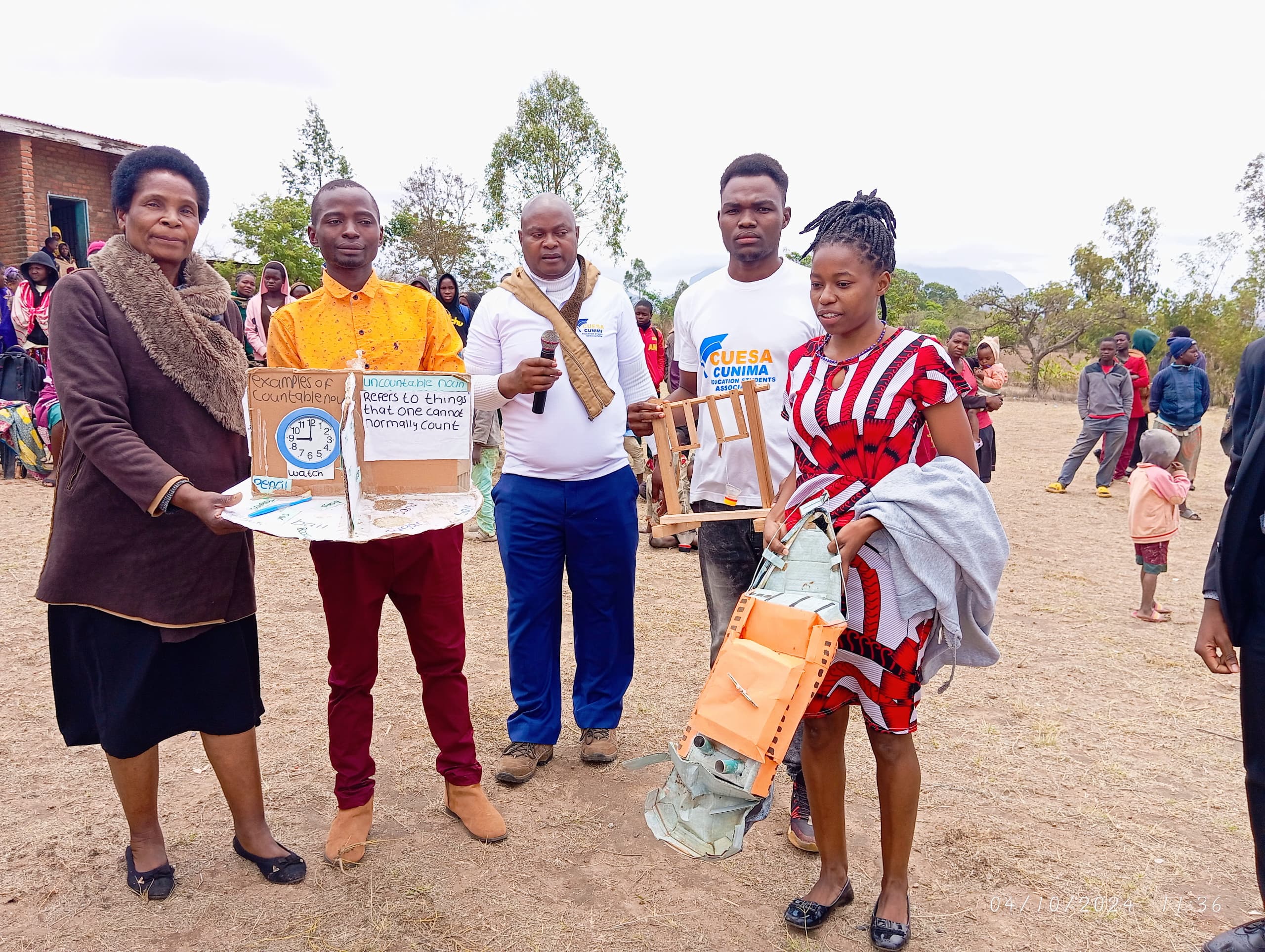 Catholic University Education Students Donate on Teachers Day Commemoration